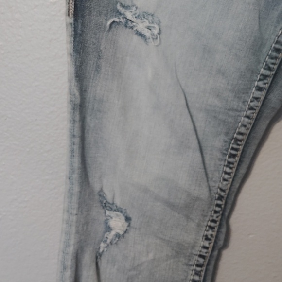 Vigoss The Chelsea Capri Size 13/14 Distressed Sequined - Picture 9 of 16